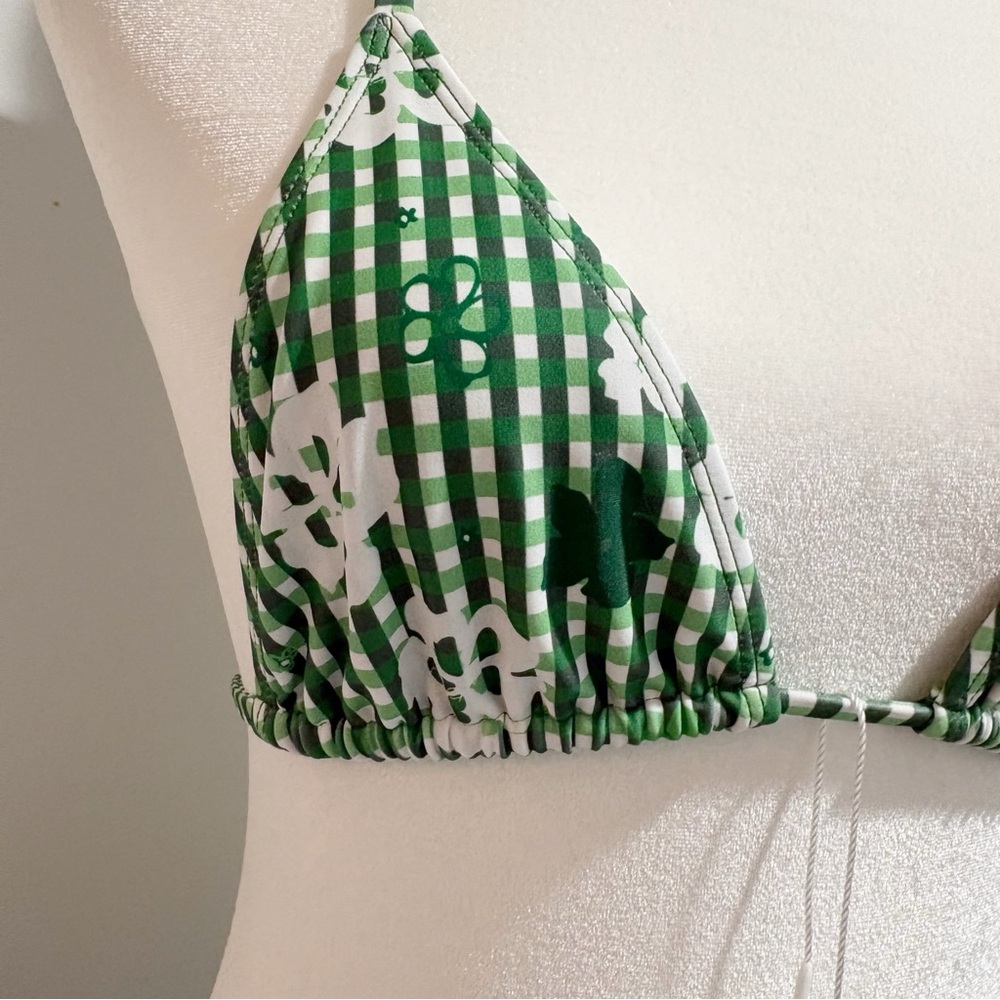 Amelie Teje x Loleia Swim String Bikini Femme in Vert Small Top Medium Bottom - Picture 9 of 16